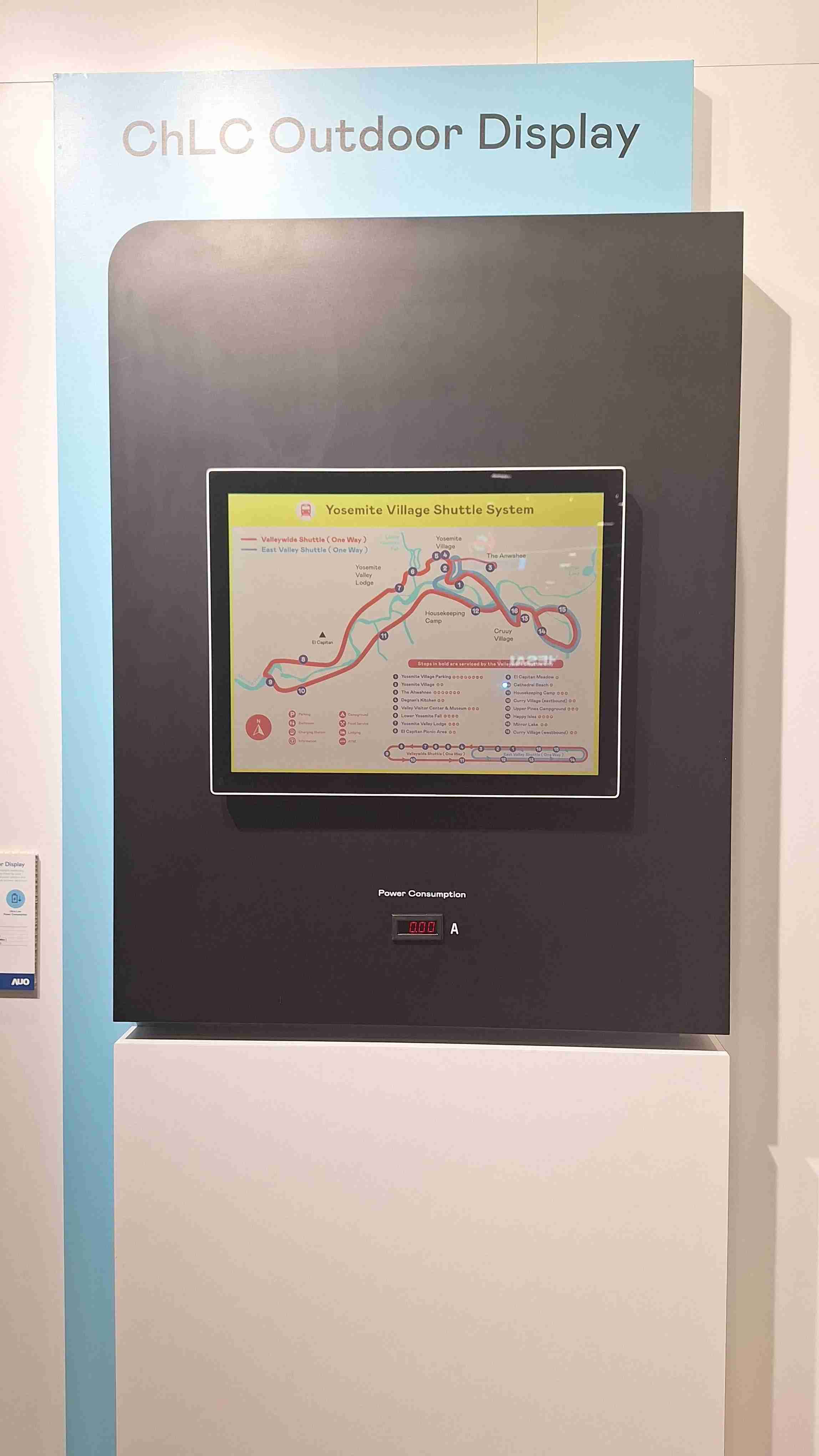 EBpay的「胆固醇液晶超低耗能户外全彩显示器」不只环保省电，，且符合户外严苛使用环境，，，，拥有在摄氏-30度至85度下的宽温使用优势，，，，并且强光愈强愈能呈现绝佳的色彩饱和度及显示效果，，易于安装的特性将成为户外电子看板的新首选。。。