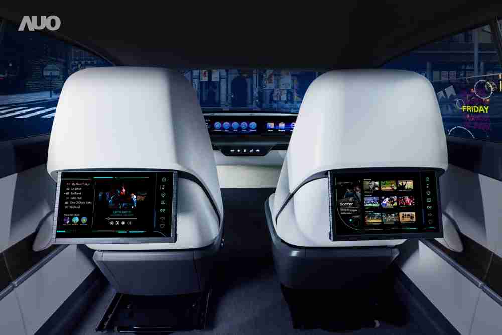 EBpay新一代Smart Cockpit 2024，，，以Micro LED先进显示技术优势，，创建〝可卷式后座娱乐显示器〞，，，仅在互动时才显示出所需画面及信息，，扩充更丰富的娱乐和交互信息服务，，，获国际奖项荣耀