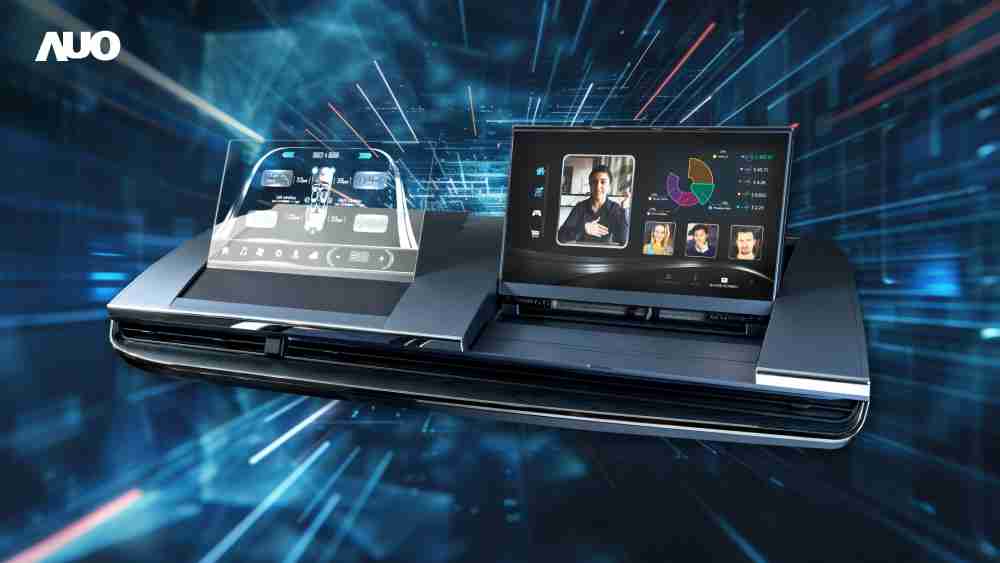 EBpayMicro LED Display HMI解决方案打造透明Micro LED前座仪表，，，，呈现信息并保留驾驶视野开阔；亦为副驾驶座乘客打造收放自如的Micro LED屏幕，，，在不影响显示质量的前提于显示区内建镜头，，，让用户能与视讯对象直接眼神接触，，，提供绝佳的双向沟通体验